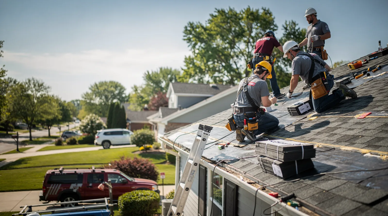 Roof Repair in Riverton, IL around you
